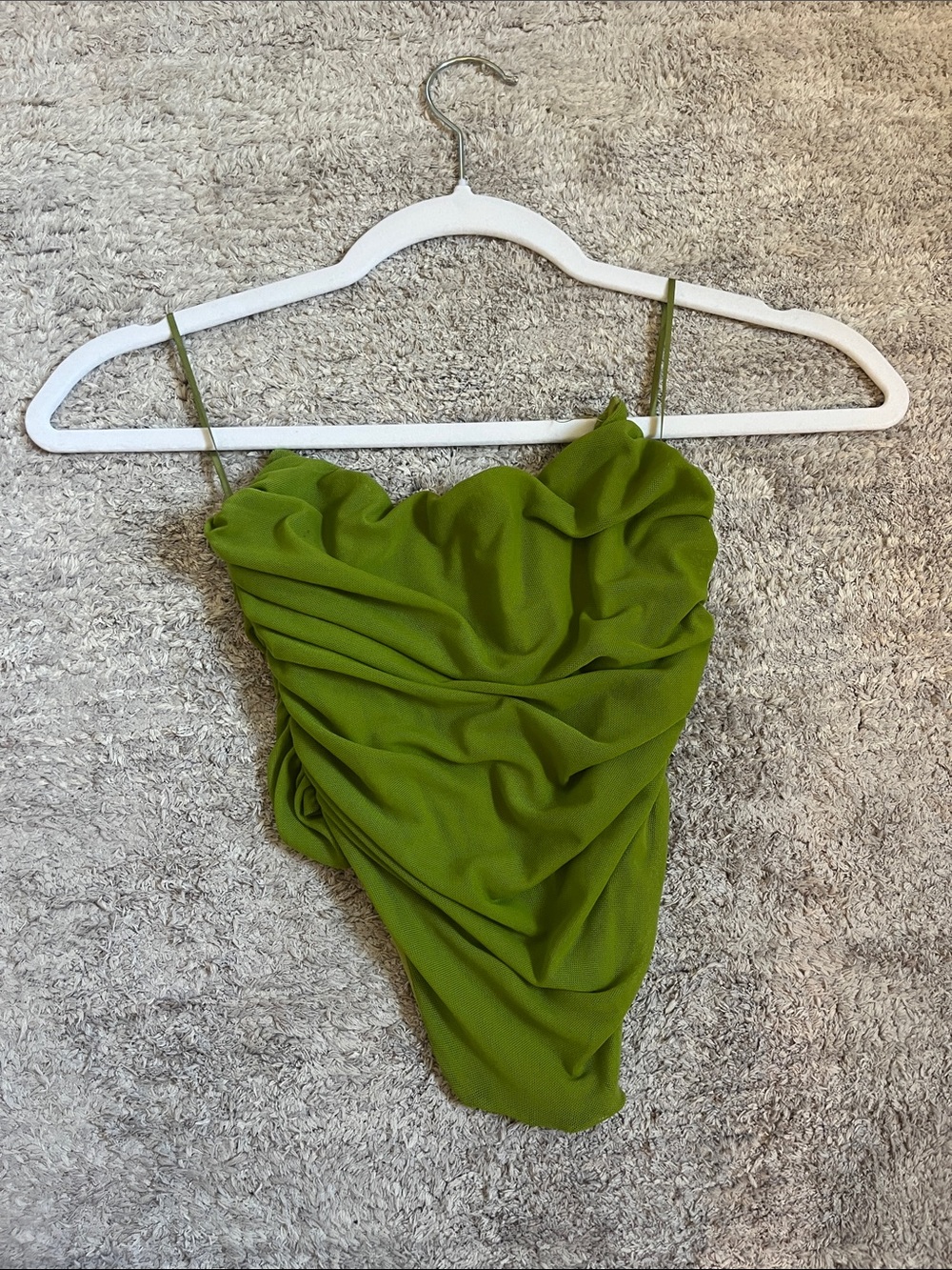 Brooklyn Karma Green Corset Top
